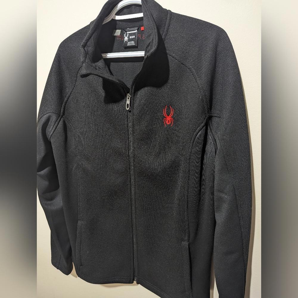 Spyder Jacket 100% Polyester Black - image 5